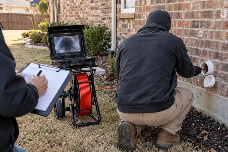 Home buyer sewer inspection in Waxahachie
