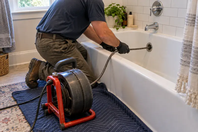 Residential drain cleaning in Waxahachie