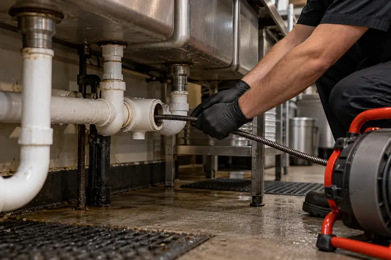 Restaurant drain cleaning in Waxahachie